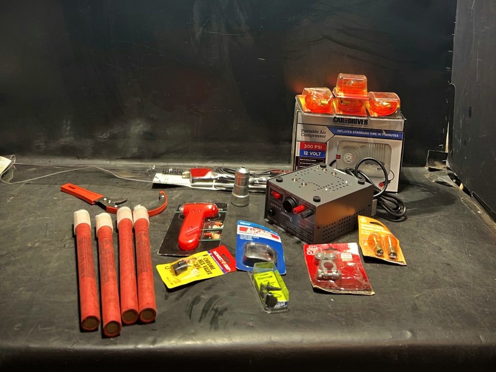 Automotive Safety and Emergency Kit Assortment