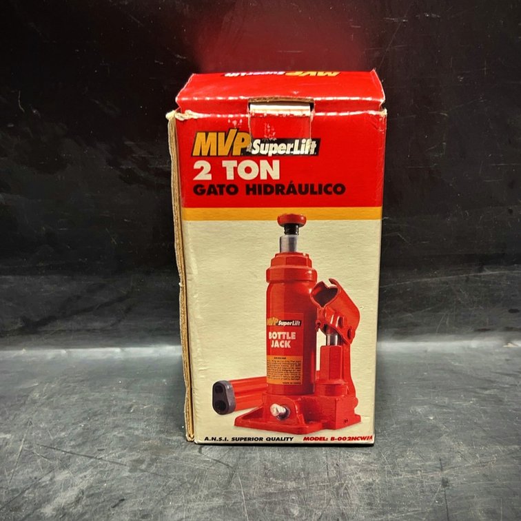 MVP SuperLift 2 Ton Hydraulic Bottle Jack
