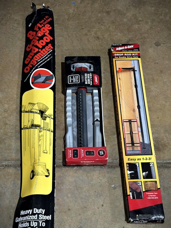 Organizer, Orbit Oscillator, Drop Rod Kit Set