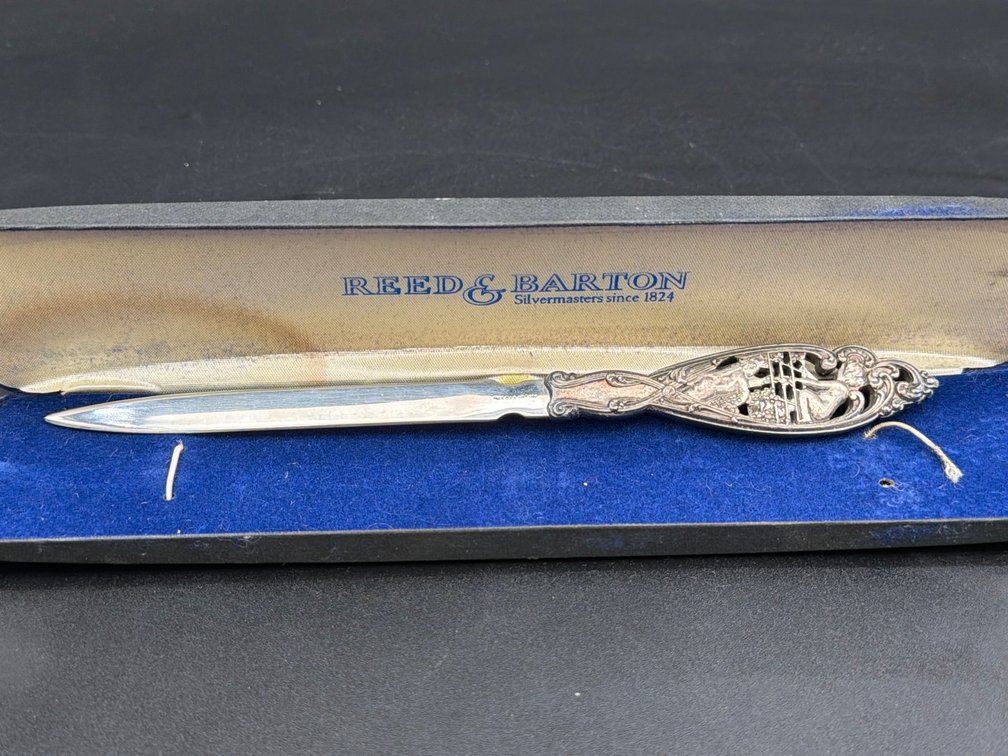 Reed & Barton Silver Figural Letter Opener