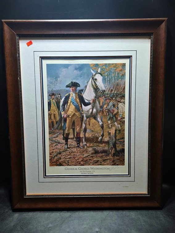 Don Troiani Signed Print General George Washington 24 inches by 29 inches