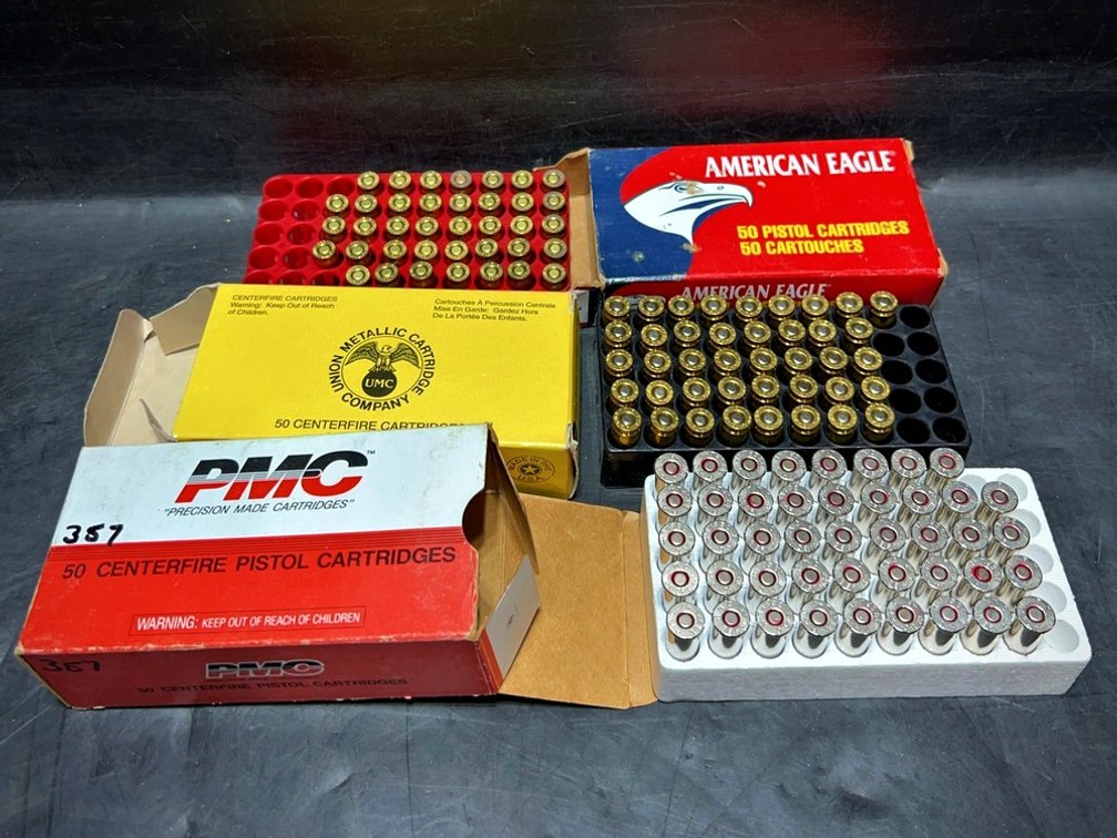 .357 Magnum Ammo Lot, American Eagle, UMC, PMC