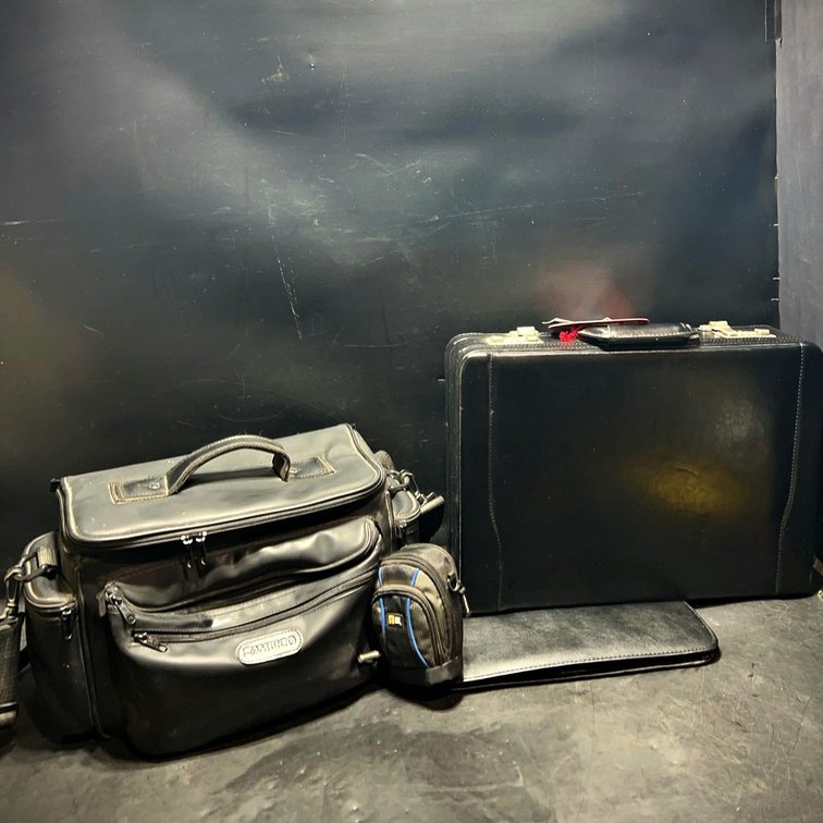 RCA Camcorder With Accessories and Suitcase Lot