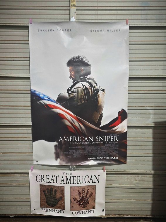 Two Posters: American Sniper and Great American