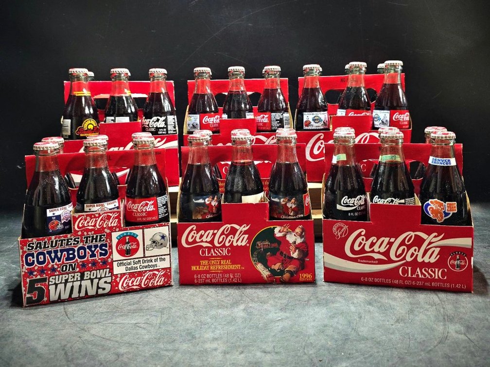 6 Coca-Cola Classic Commemorative 6-Packs