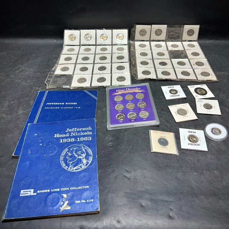 Jefferson and Liberty Nickel Coin Collection