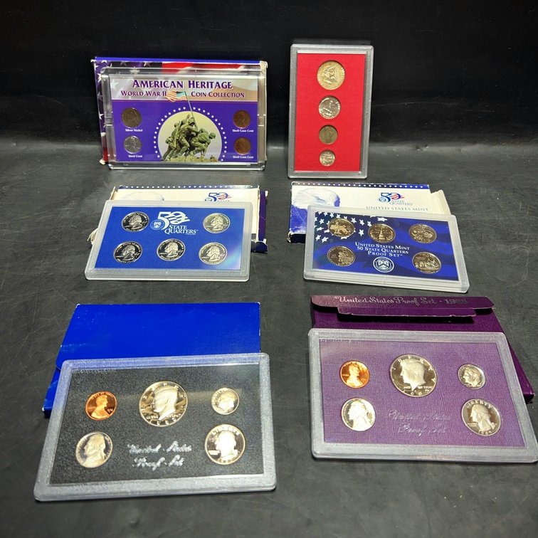 US Mint & Commemorative Proof Coin Sets Lot