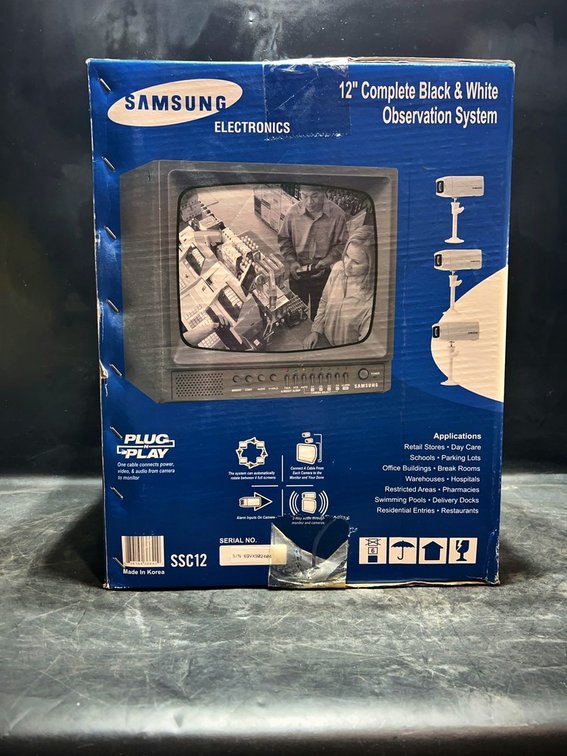 Samsung SSC12 12" B&W Observation System