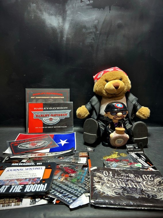 Harley-Davidson 100th Anniversary Collectibles Lot
