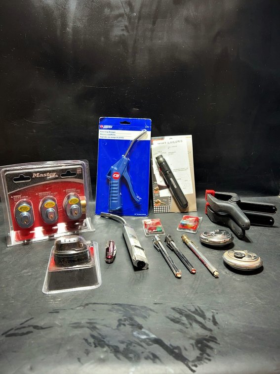 Lock, Utility, Pneumatic, and Tool Lot