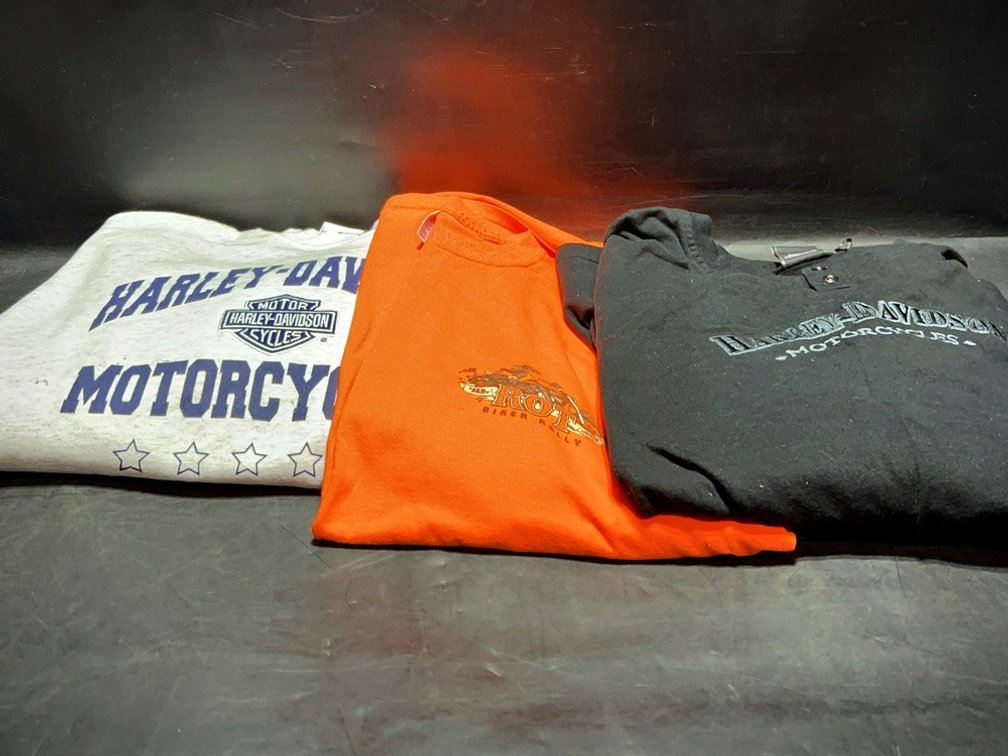 3XL Harley-Davidson and ROT Rally Shirt Lot