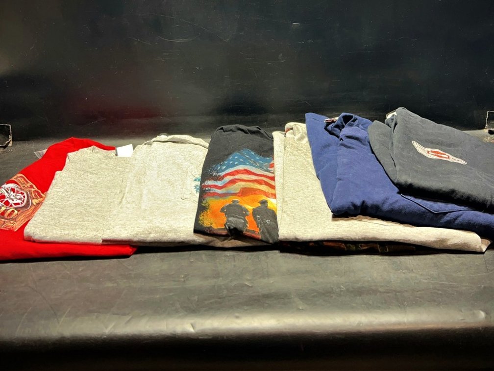 Harley-Davidson T-Shirts Assorted Lot (7 pcs)