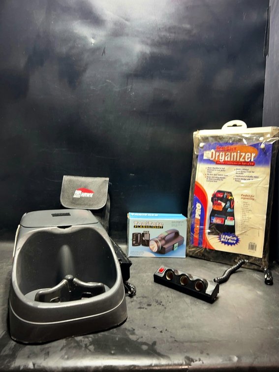 Car Accessory Bundle With Organizers & Tools