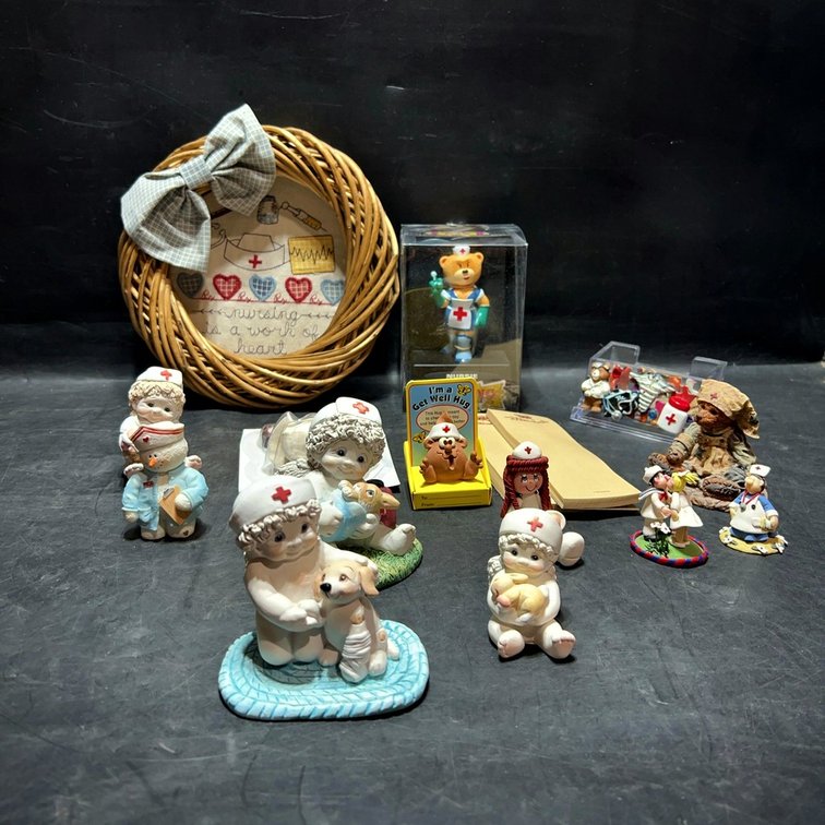 Nurse Figurines, Boyds Bears, Care-A-Lot, Gifts