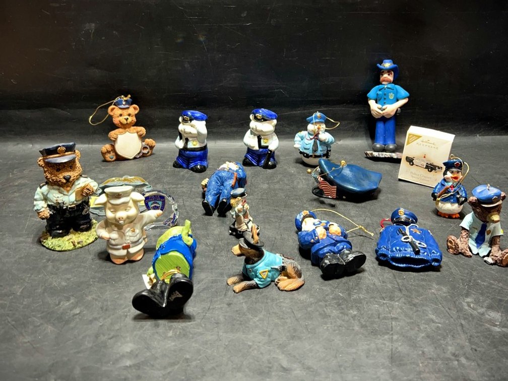 Police Figurines & Ornaments Lot