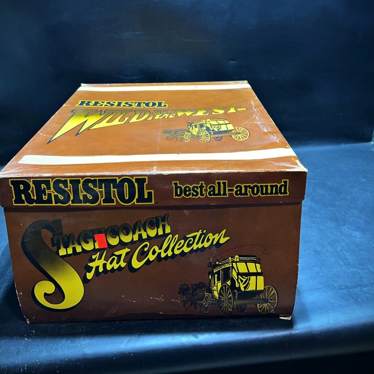 Resistol Stagecoach Hat With Original Box