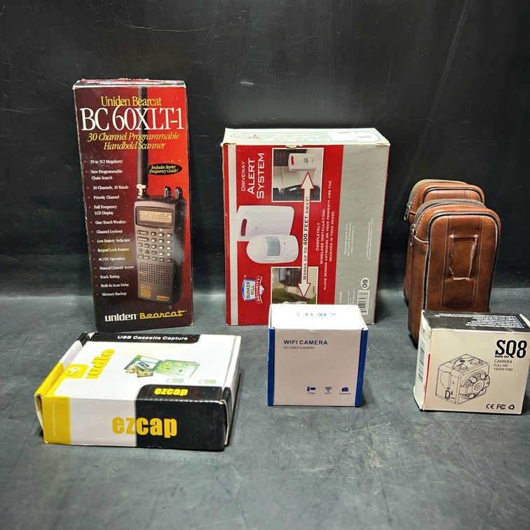 Electronics Bundle: Scanner, Cameras, Audio Gear