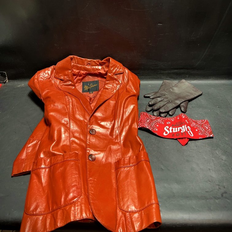 Miss Sixty Simone Jacket, Gloves, Sturgis 2011 Bandana