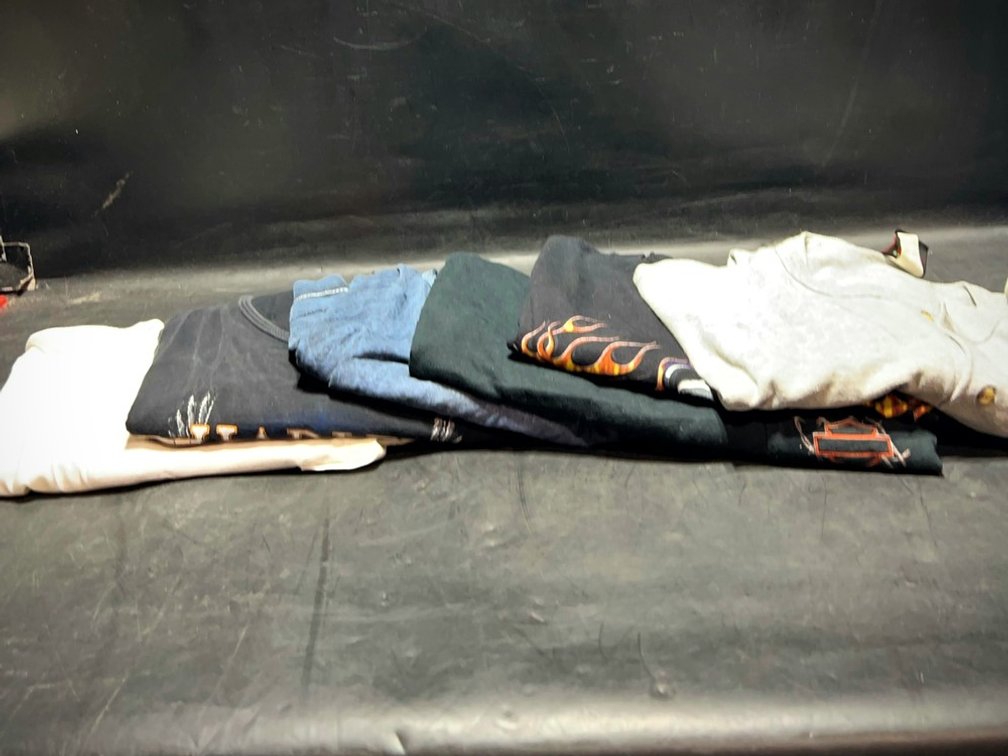 Harley-Davidson T-Shirts Polo Lot, Multiple Sizes
