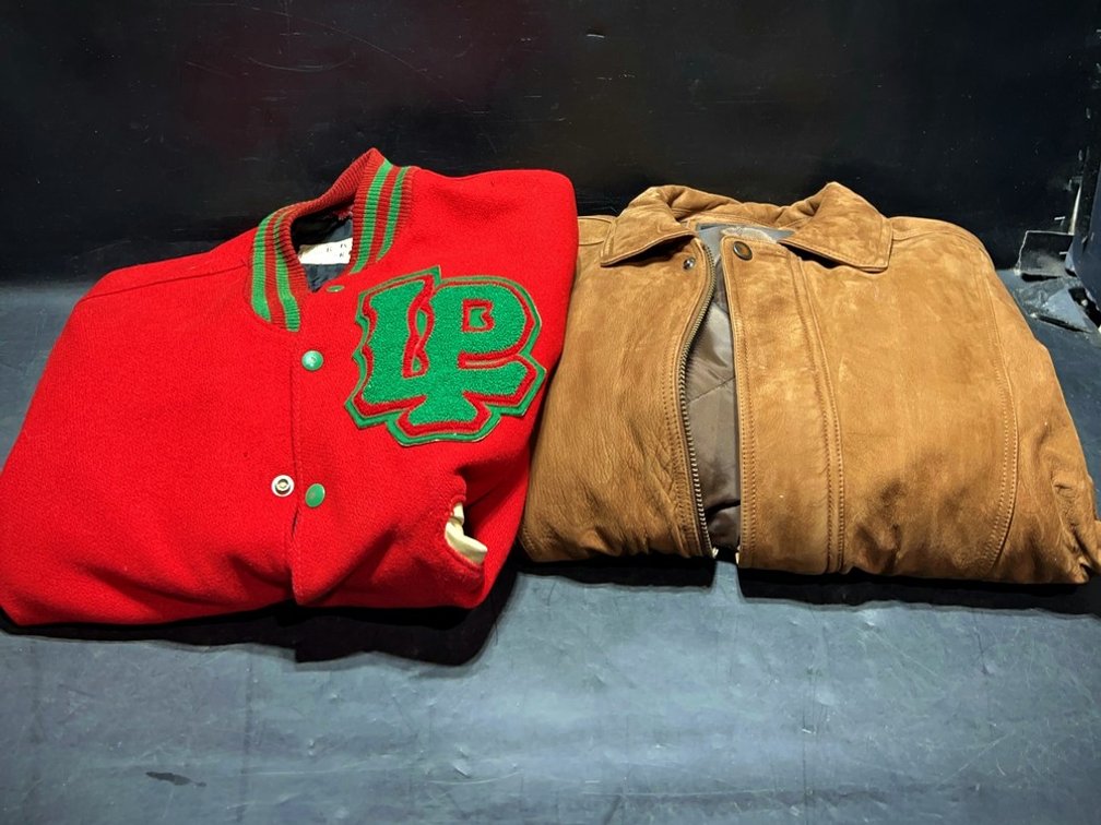 Members Only XL Jacket & LaSalle-Peru Varsity