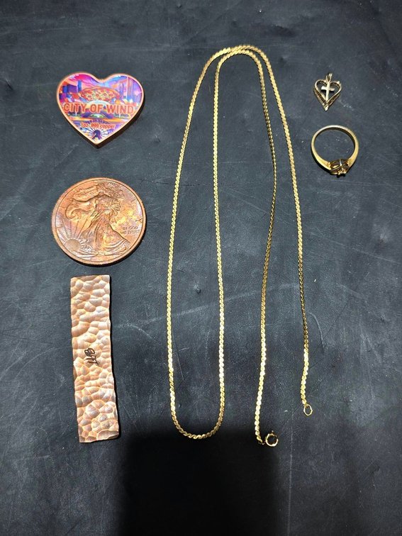 H.G.E Gold-Plated Jewelry & Copper Rounds
