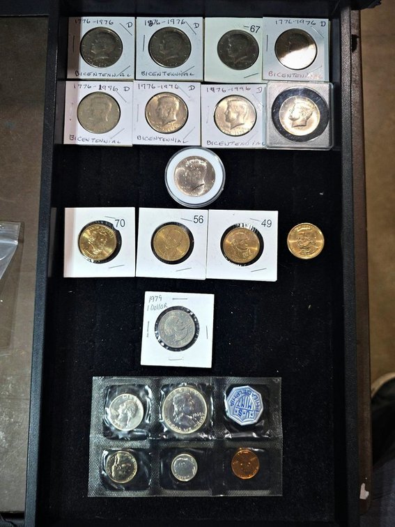 US Half, Presidential, Susan B Anthony, Proof Set