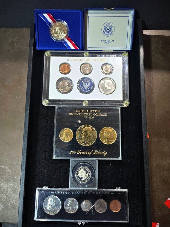 U.S. Mint Coin Sets, Proofs, 1965-1979, Multiple Sets