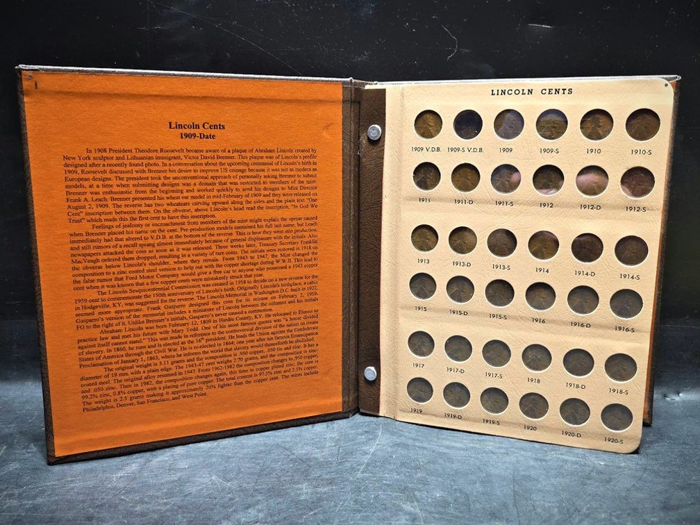 Lincoln Cents Collection 1909-2006 Album
