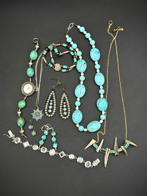 925 Bracelet, Turquoise colored Jewelry & Necklaces