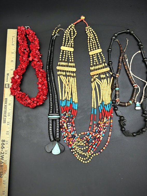 Beaded Necklaces Lot of Four