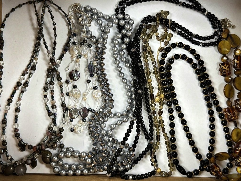 Costume Beaded Necklace Lot