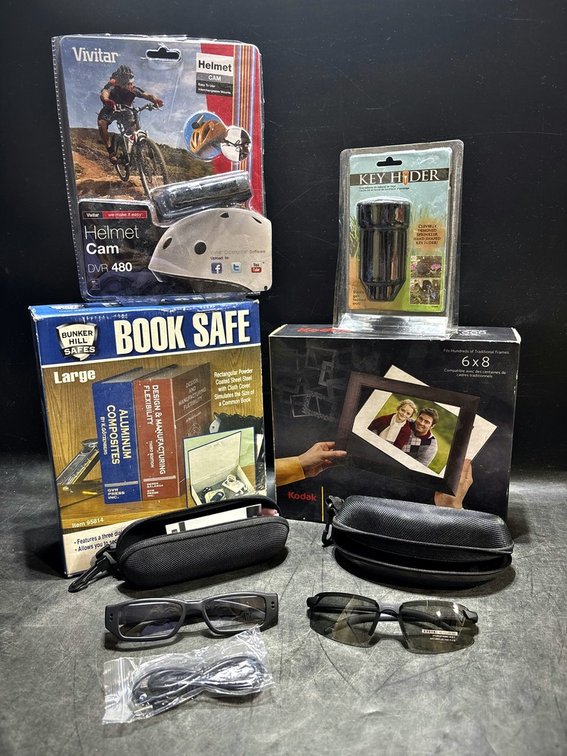 Security and Electronics Lot, 6 Items