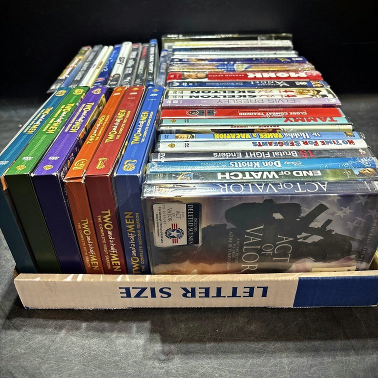 DVD Lot: TV, Movies, Sealed & Opened
