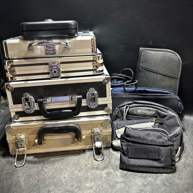 Metal Cases and Mixed Soft Bags