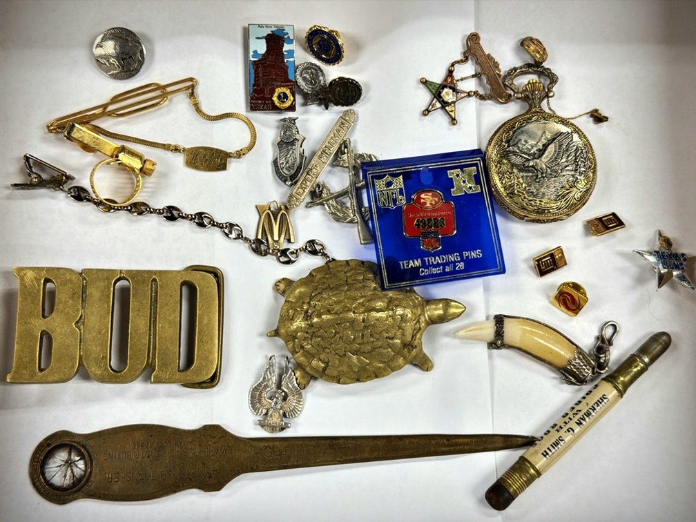 Collectibles, Pins, Brass Items, Armitron Watch
