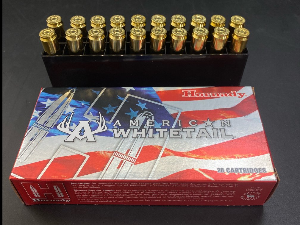 Hornady American Whitetail 450 Bushmaster 245 gr SP 20 Cartridges 