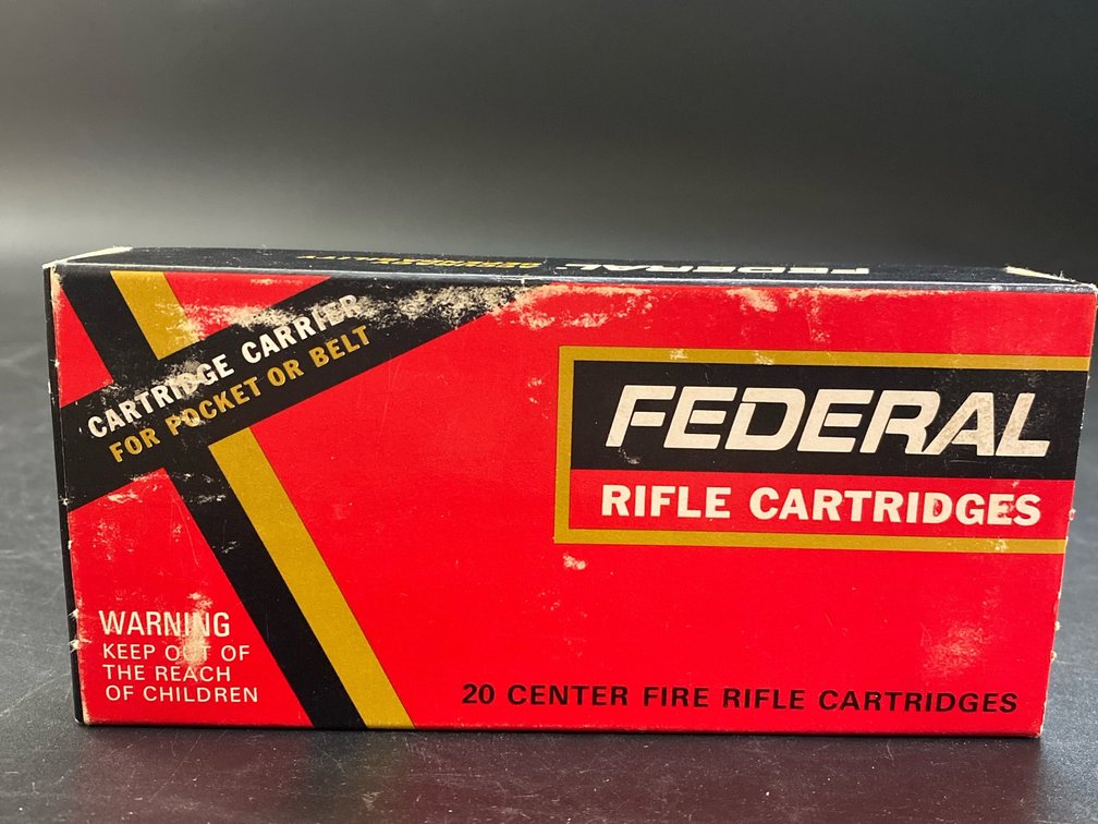 Federal 30-30 Winchester 170 Grain Soft Point Hi-Shok Bullet 20 center fire rifle cartidges 