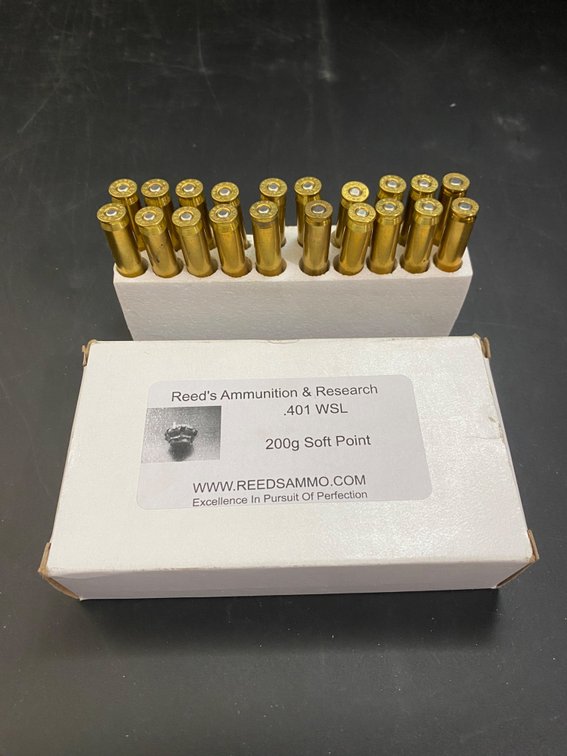 Reed’s Ammunition 401 200 grain, 20 rounds