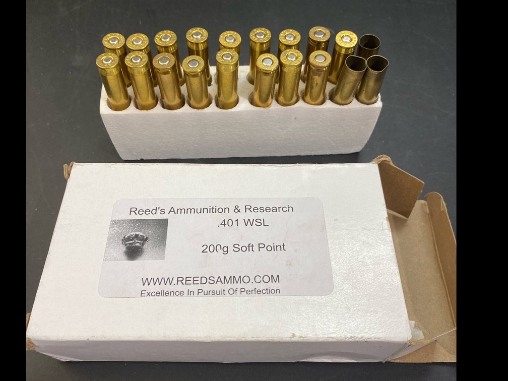 Reed’s Ammunition 401 200 grain, 20 rounds