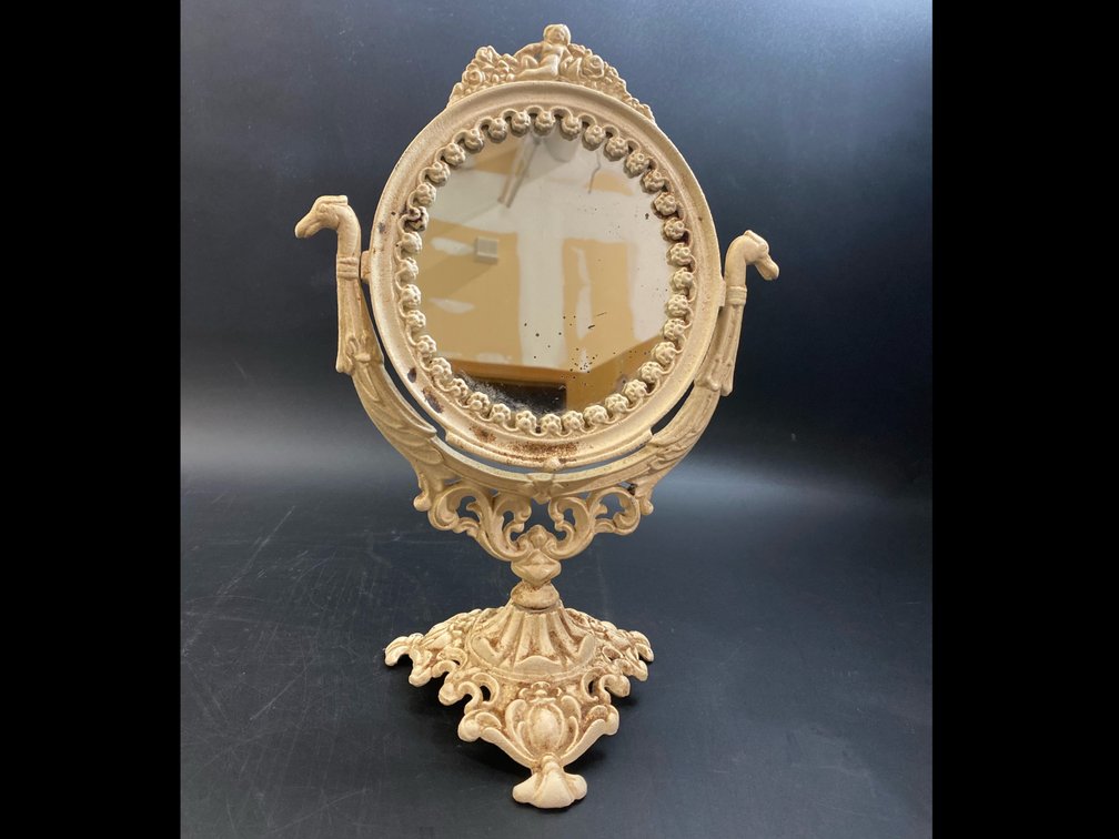 Antique Vanity Mirror 14.5” 