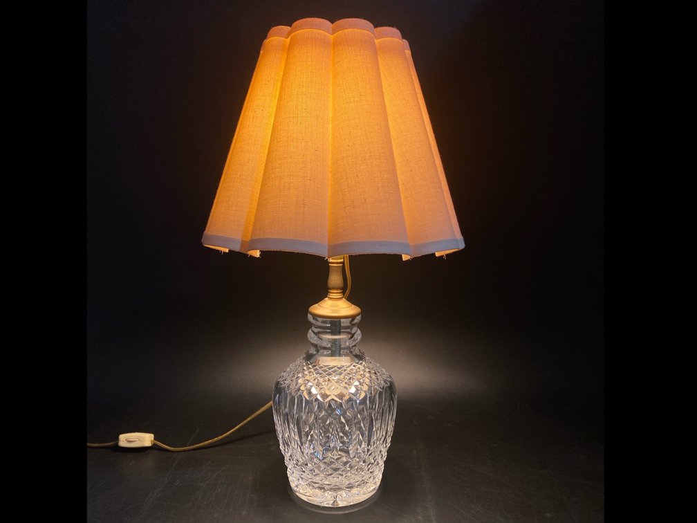 Vintage Crystal Glass Lamp
