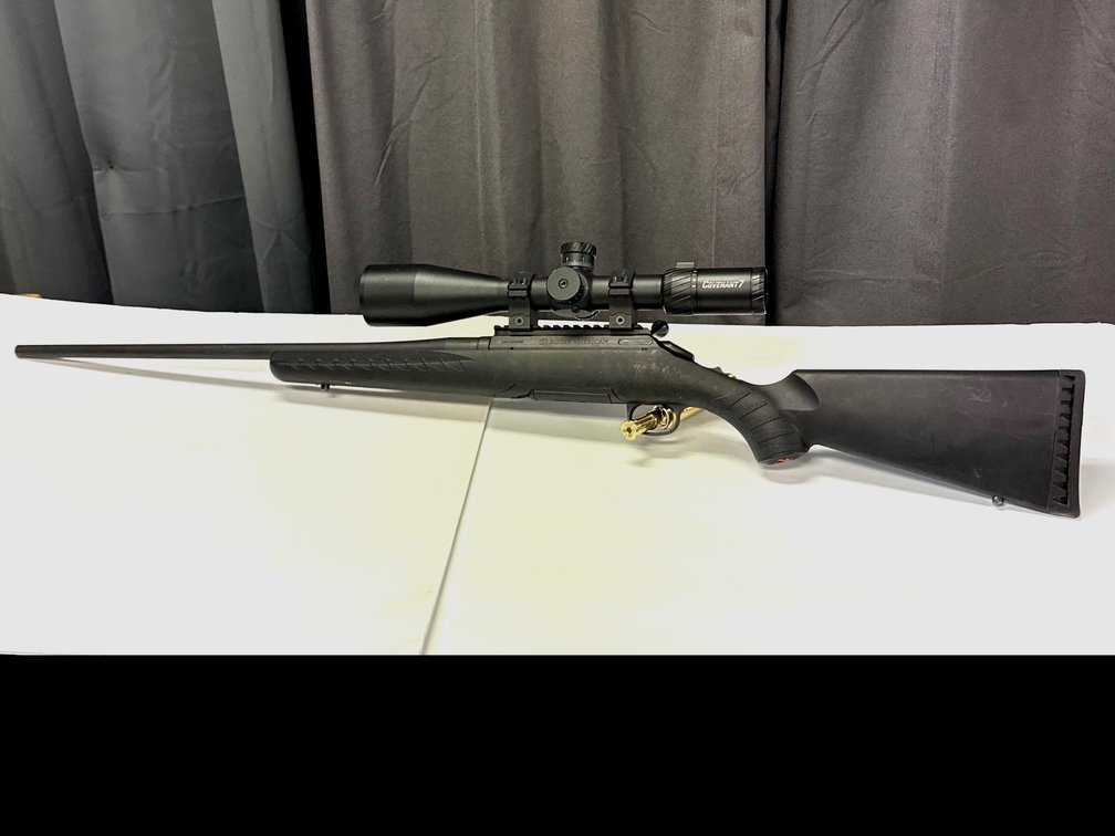 Ruger American 6.5 CM rifle with Covenant 7 Cabellas 5-35x56 scope