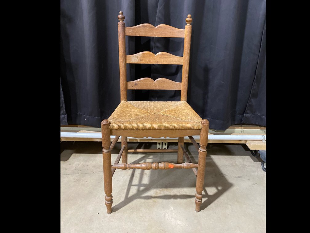 Woven Chair 38” X 19”