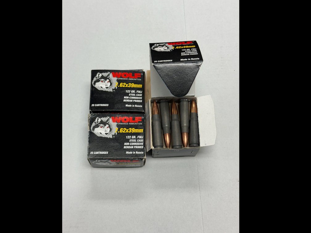 Wolf Military Classic 7.62X39 60 rounds