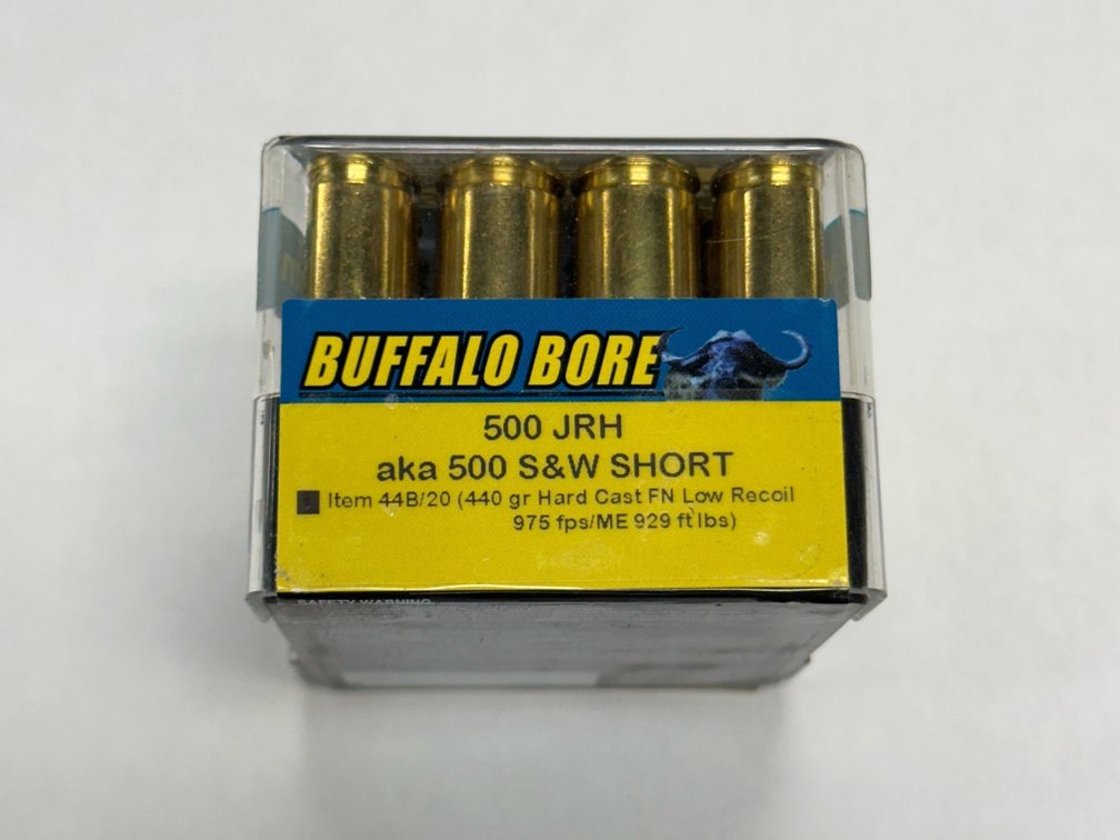 Buffalo Bore JRH aka 500 S&W Short 