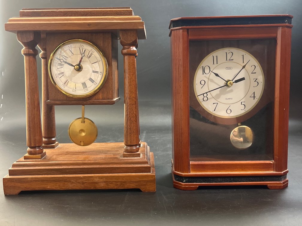 Two Mantle Clocks 