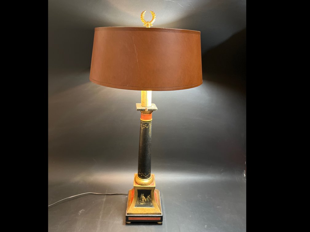 Vintage electric lamp 30”
