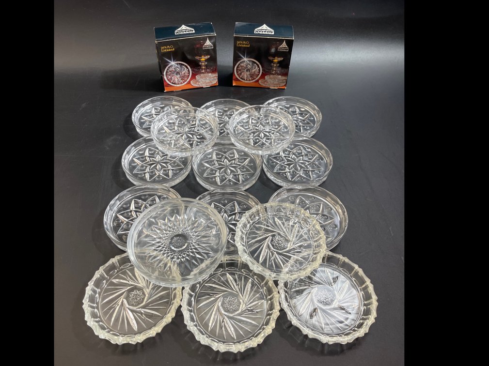 Crystal Coasters Annahütte Echtbleikristall