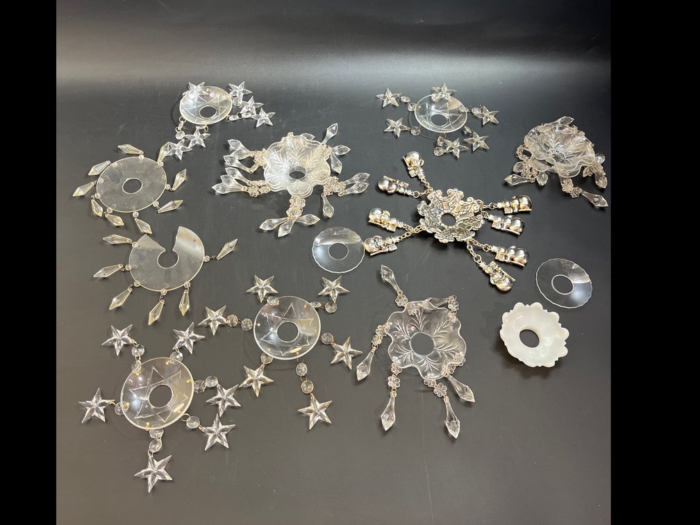 Glass Bobèche Collection (Candlestick Wax Catchers)