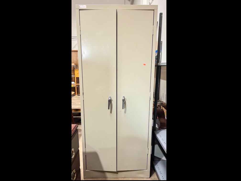 Metal file Cabinet 30”x18”x71.5”